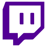 Twitch Network Communication Interaction Connection SVG Icon